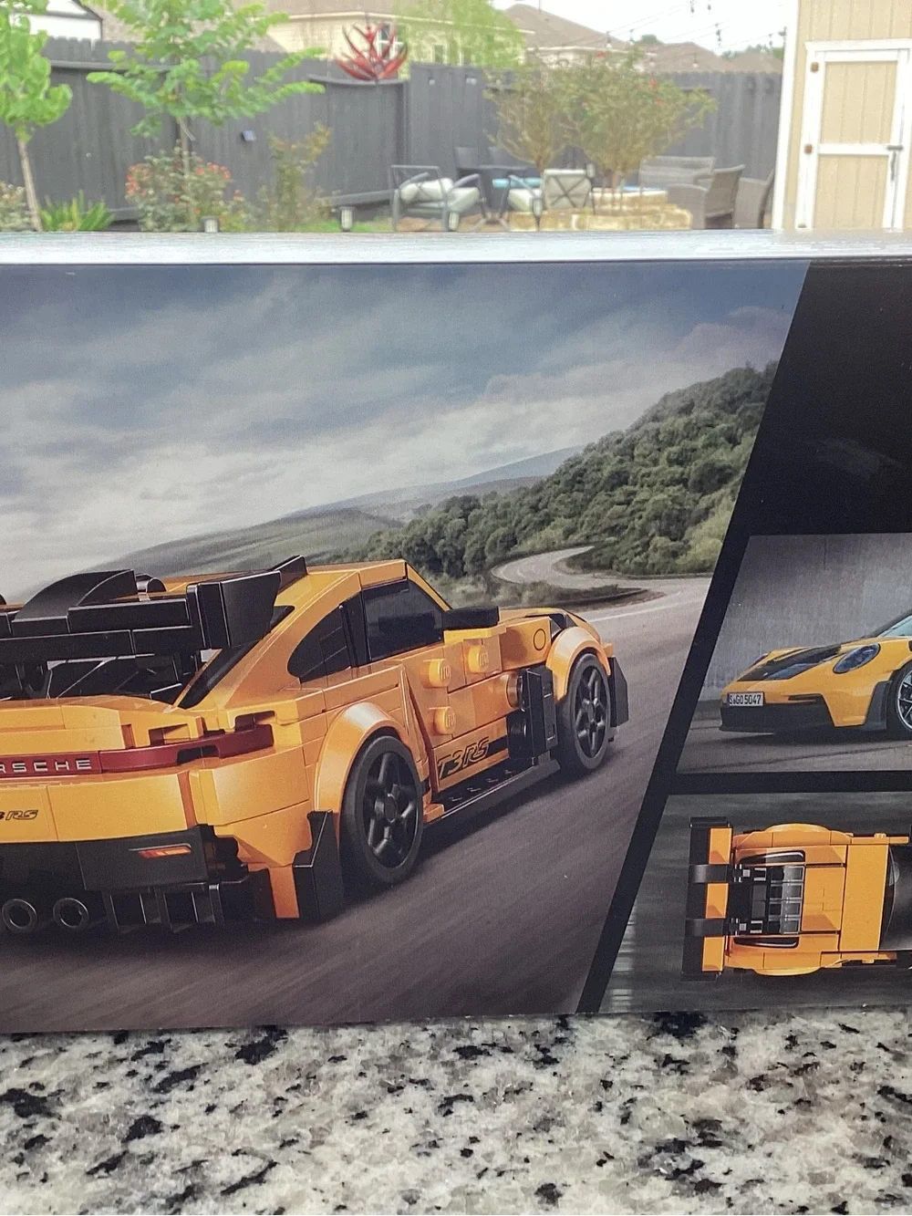 Champion Yellow Porsche GT3 RS Building Set Lego